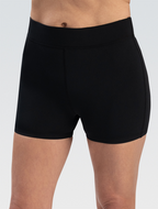DOLFIN WOMEN'S AQUASHAPE FITTED SHORTS BLACK