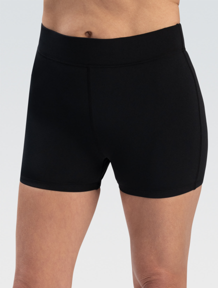 DOLFIN WOMEN'S AQUASHAPE FITTED SHORTS BLACK
