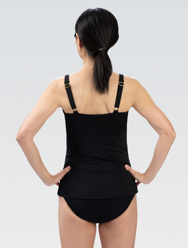 DOLFIN WOMEN'S AQUASHAPE WRAP TANKINI TOP