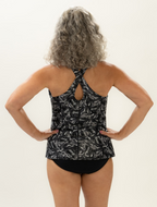Dolfin Women's Aquashape Print Twist Back Tankini