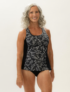 Dolfin Women's Aquashape Print Twist Back Tankini