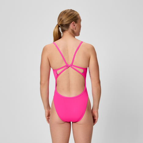 SPEEDO FEMALE SOLID WEB BACK