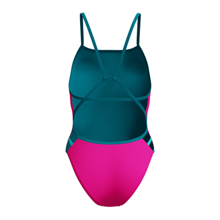 SPEEDO FEMALE SOLID TRI BACK