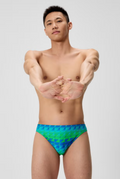 Speedo Men's Club Printed Training Briefs