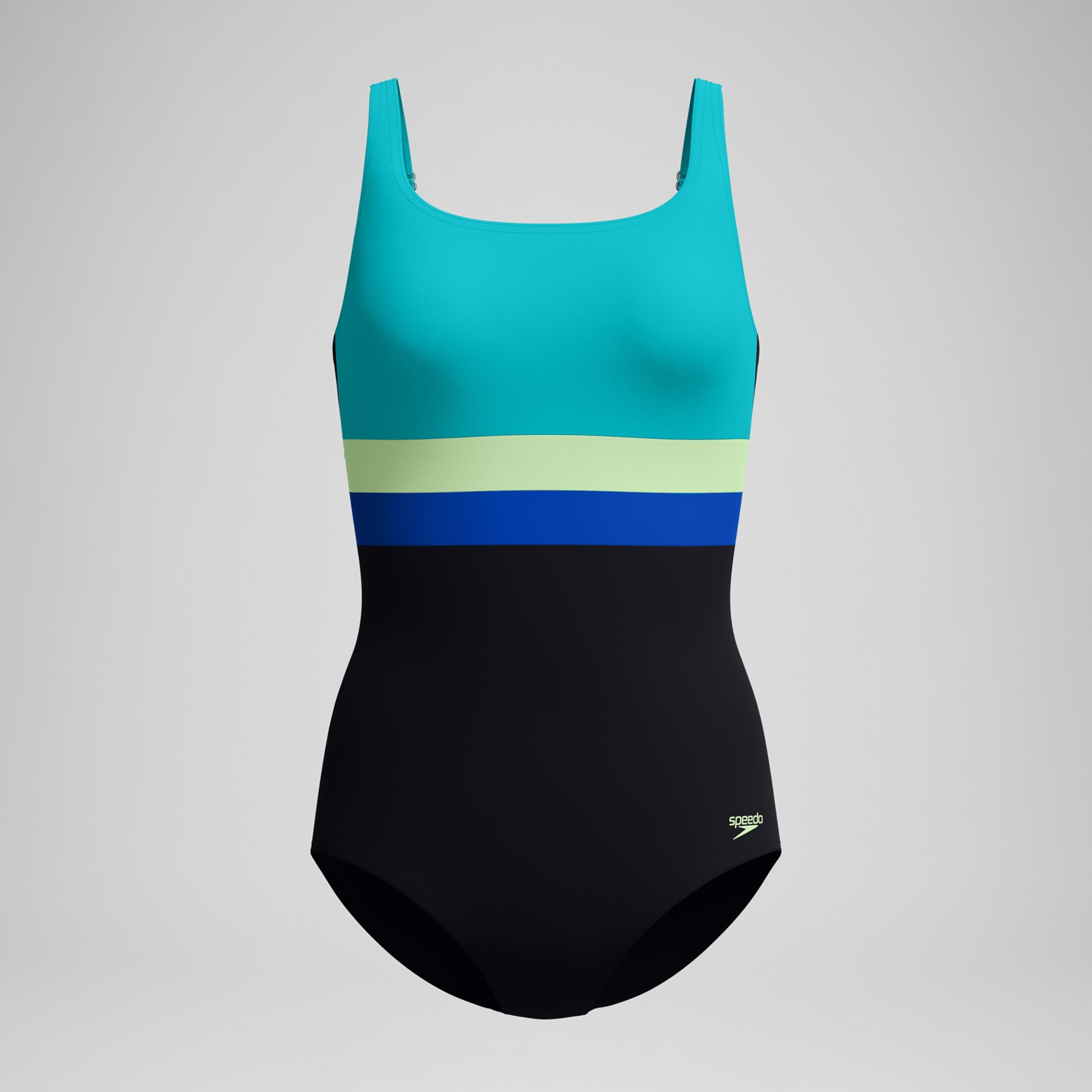 Speedo Banded Colorblock 1 Piece