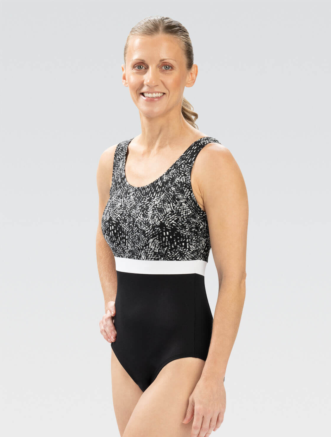 Dolfin Aquashape Moderate Scoop Back Print