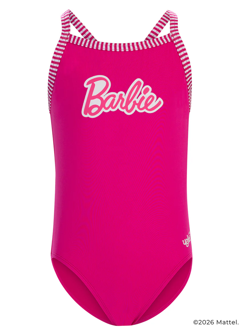 Dolfin Uglies Barbie Pink White/Pink Straps