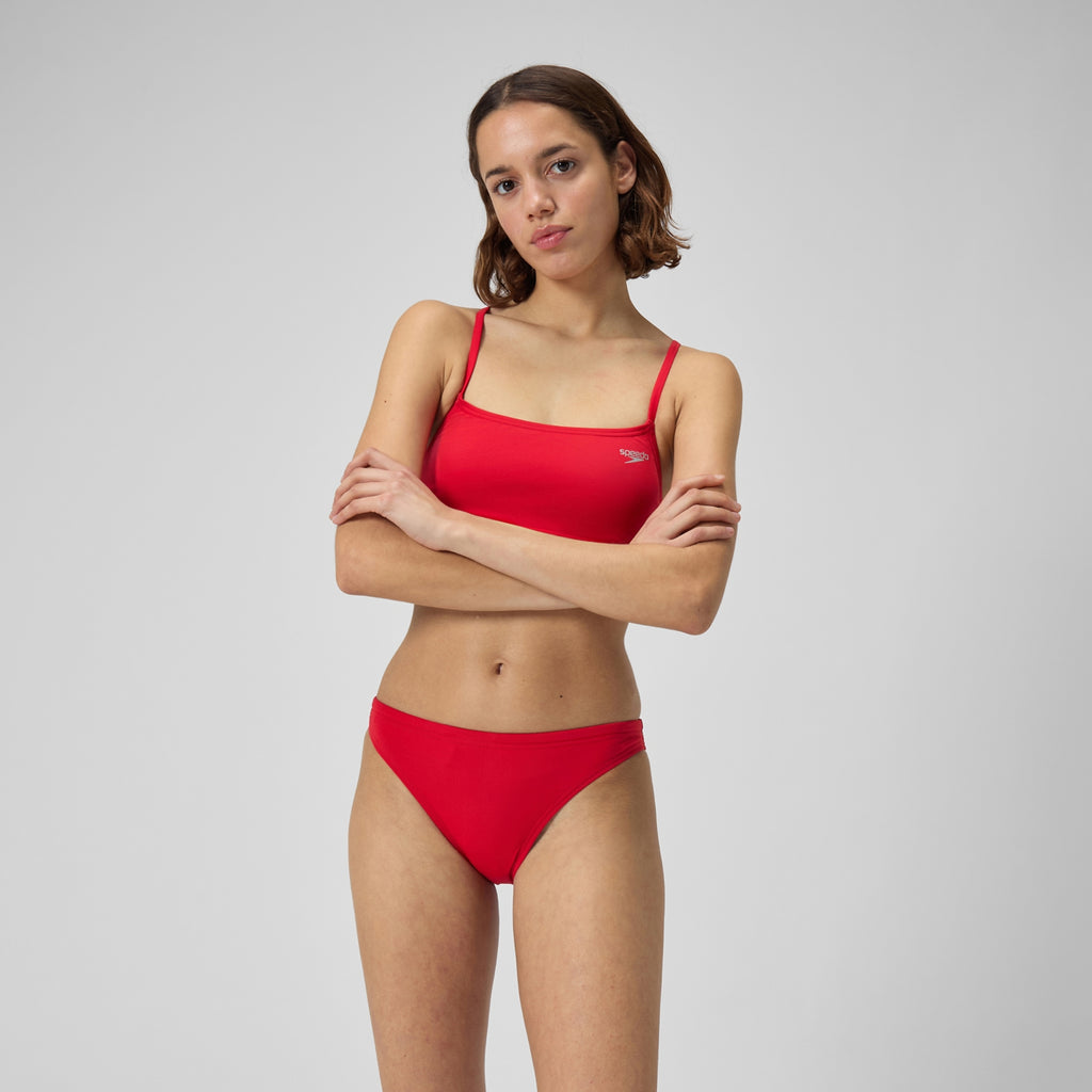 Speedo Classic Red Bottom