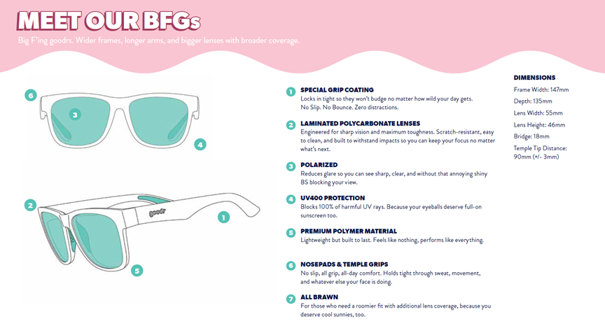 GOODR SUNGLASSES - BFG'S