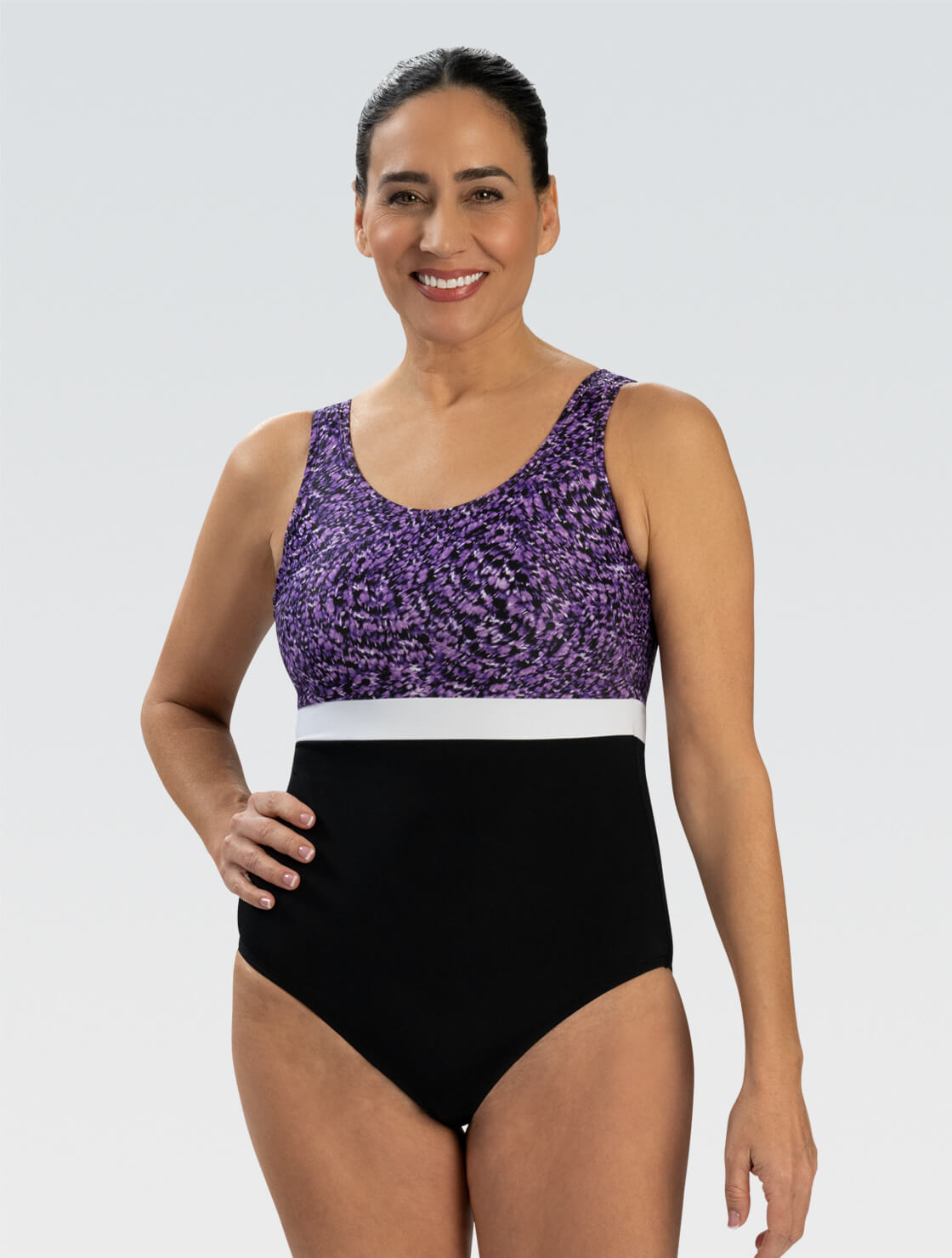 Dolfin Aquashape Moderate Scoop Back Print
