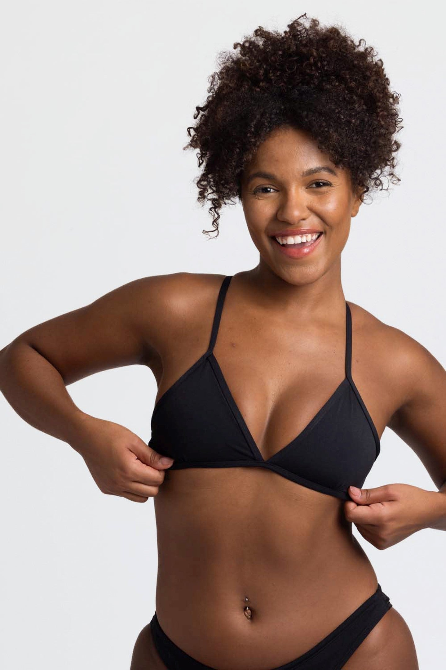 Jolyn Triangle Solid Top