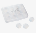 TYR CLEAR SOFT SILICONE EAR PLUGS - 12 PACK