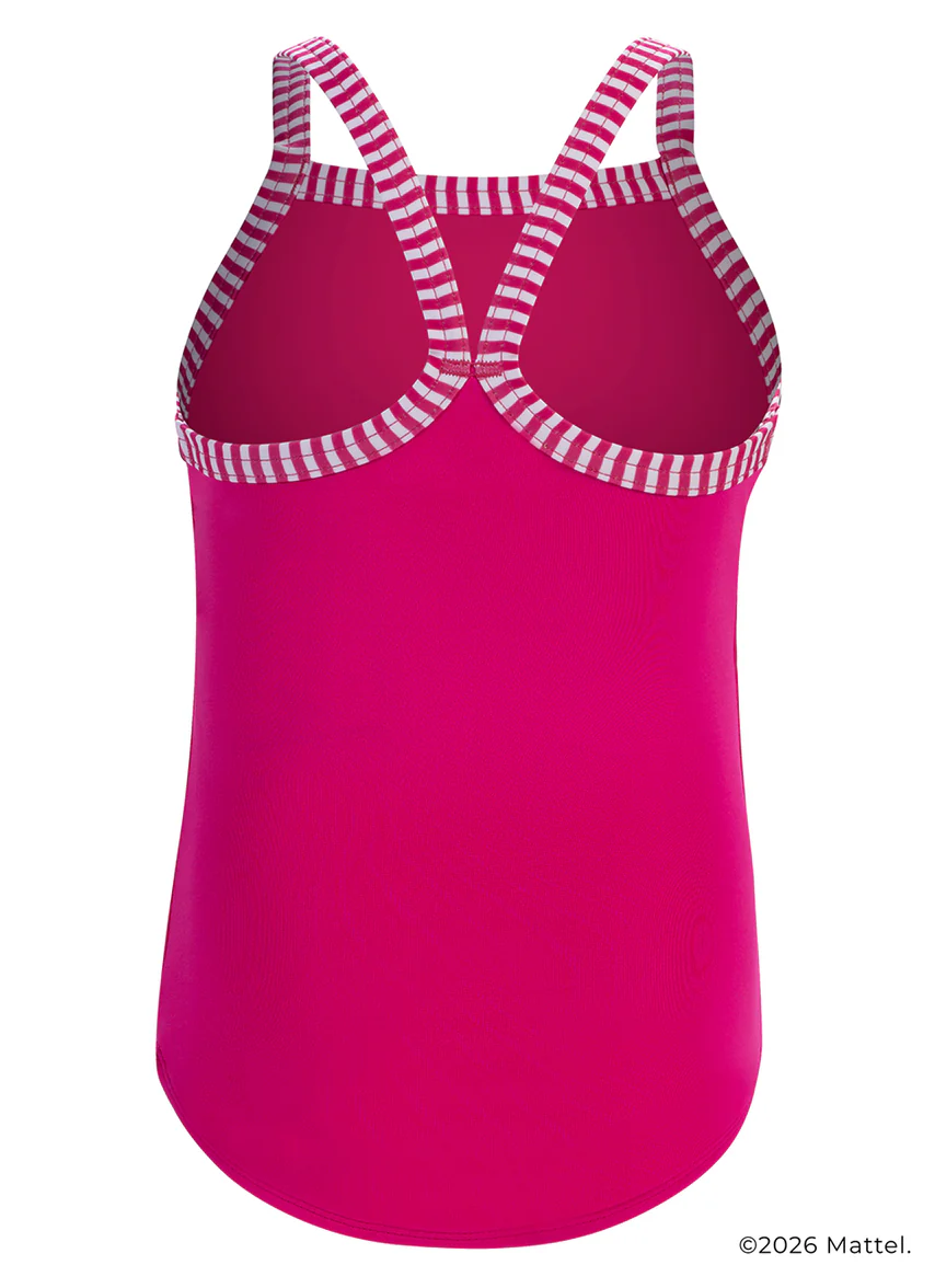 Little Dolfin Barbie Pink/White Straps