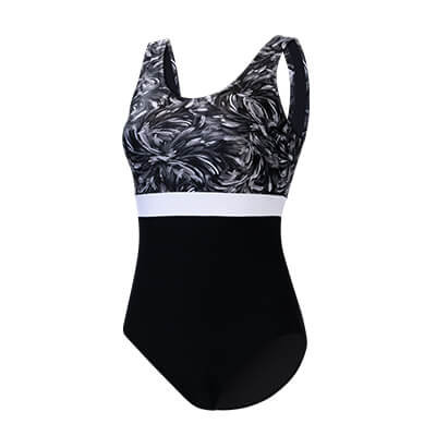 DOLFIN AQUASHAPE OASIS MODERATE SCOOP BACK BLACK SIZE 10