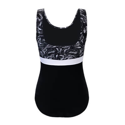 DOLFIN AQUASHAPE OASIS MODERATE SCOOP BACK BLACK SIZE 10