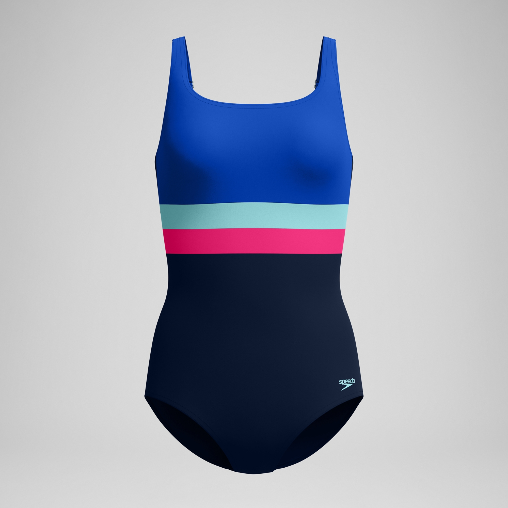Speedo Banded Colorblock 1 Piece