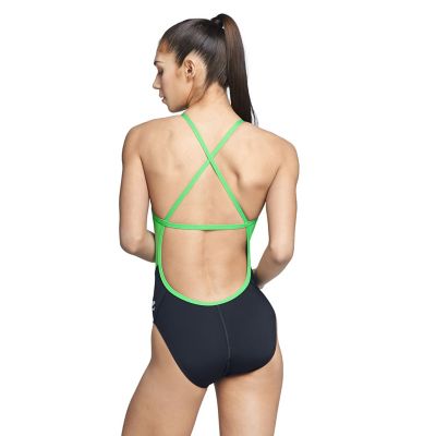 Speedo Spark Splice Crossback Blk/Green