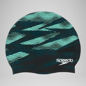 Speedo Printed Silicone Cap