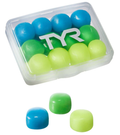TYR 12 PACK KIDS SOFT SILICONE EAR PLUGS ASSORTED