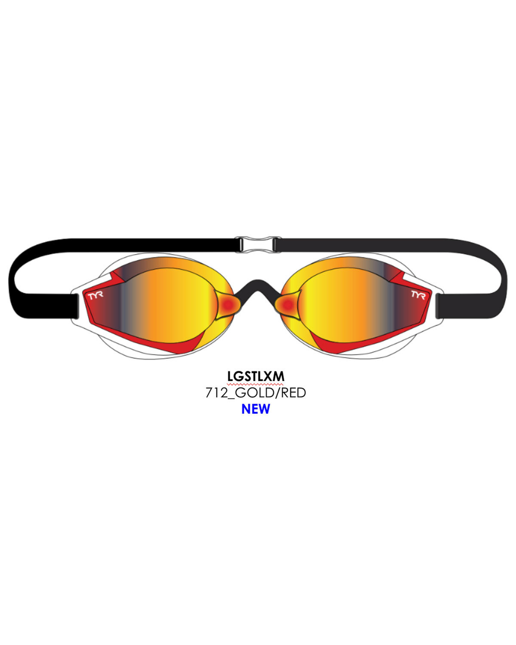 TYR Stealth-X Mirrored Goggle