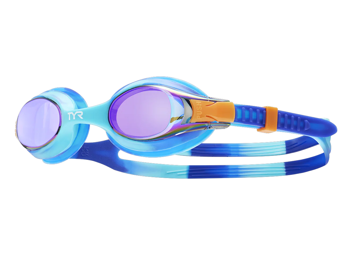 TYR KIDS' SWIMPLE MIRRORED GOGGLES - TIE DYE