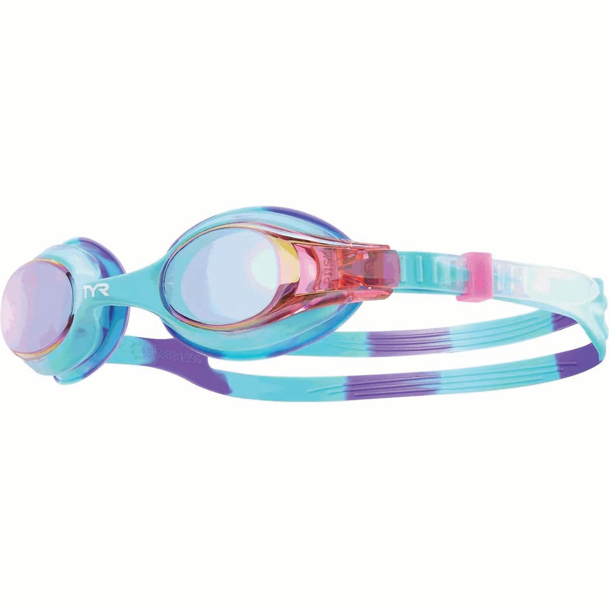 TYR KIDS' SWIMPLE MIRRORED GOGGLES - TIE DYE