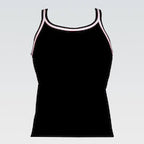 DOLFIN WOMEN'S BLACK TANKKINI TOP