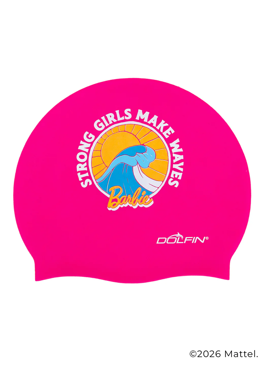 Dolfin Barbie Silicone Cap Pink