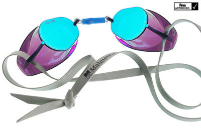SWEDISH METALIZED MONTERBARA GOGGLES OILY